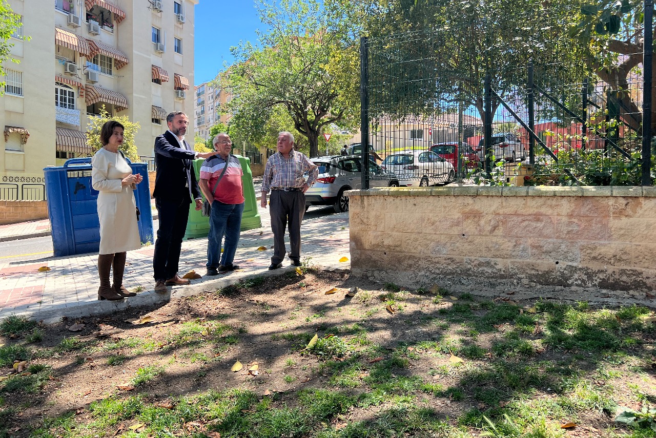 El PSOE reclama al Ayuntamiento las pistas de petanca que prometió a los mayores de Ciudad Jardín