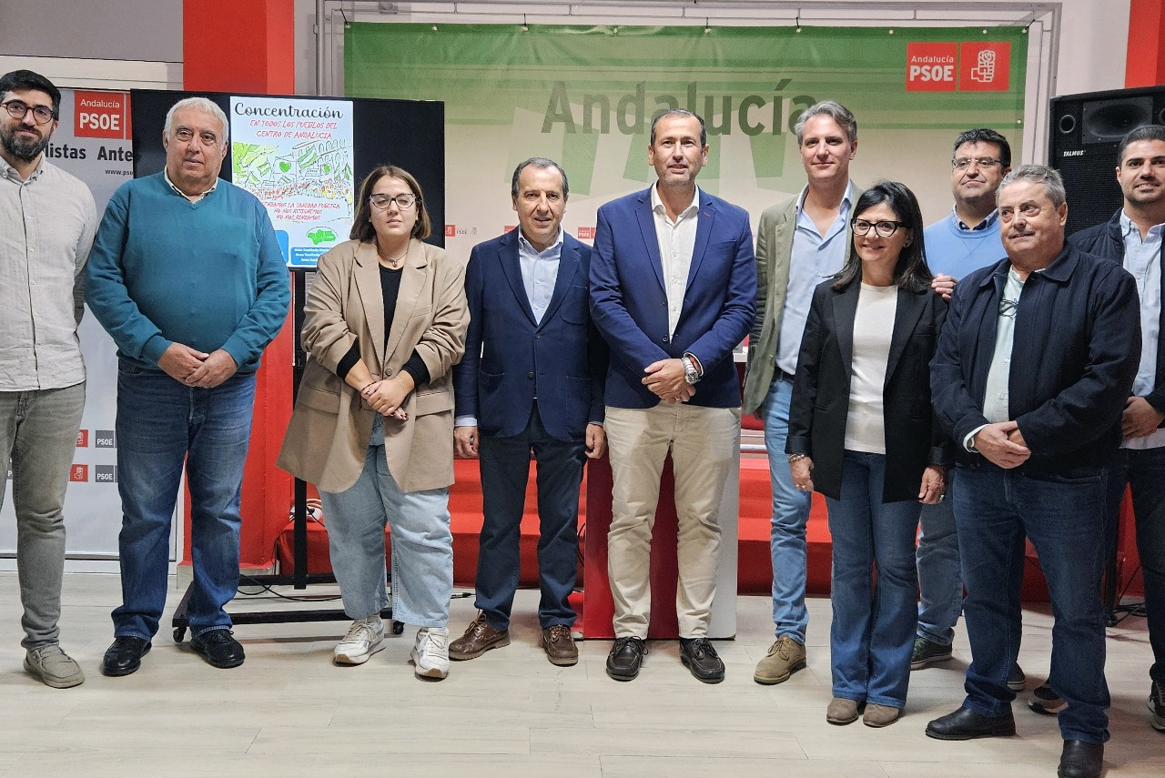 Alcaldes socialistas de la comarca de Antequera critican que la Diputación destina las inversiones en materia de agua a los grandes municipios