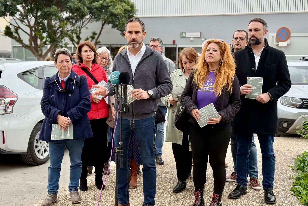 El PSOE inicia una campaña en Málaga para denunciar el colapso sanitario