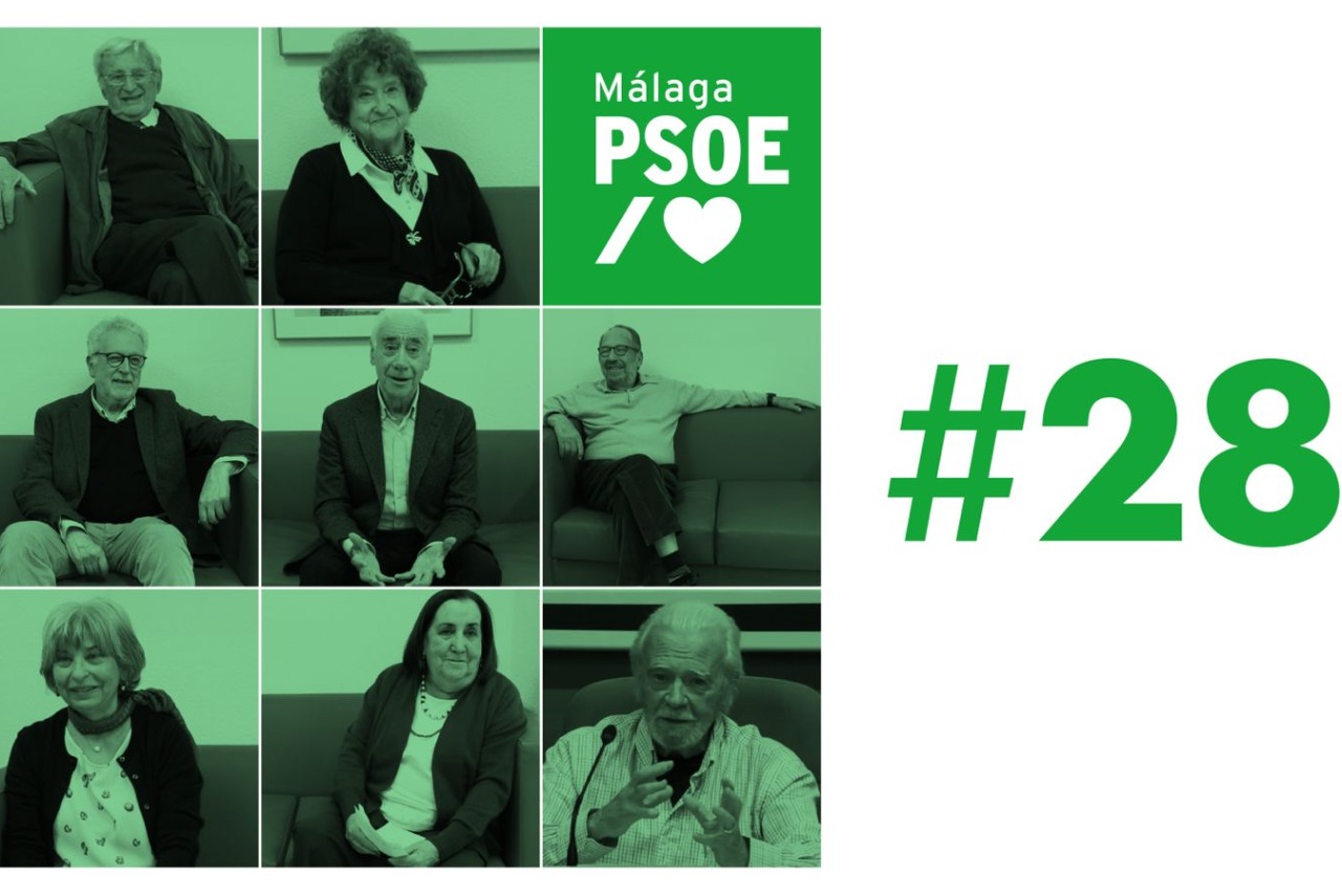 El PSOE reivindica el legado del 28F con una serie de entrevistas a históricos del socialismo malagueño