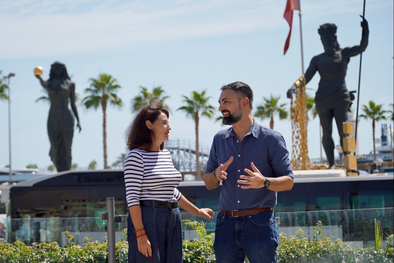 Ruiz Araujo exige una consulta ciudadana “para decidir el futuro” de las estatuas y la torre del puerto, el bosque urbano en Repsol y dejar La Merced abierta